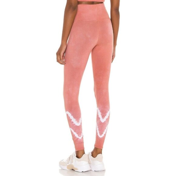 NEW NWT Electric & Rose Sunset Legging High Waist Activewear Yoga Pants Pink L - Picture 5 of 10